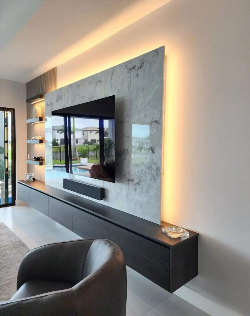 Modern TV console furniture designed by King Design 237 for contemporary interiors