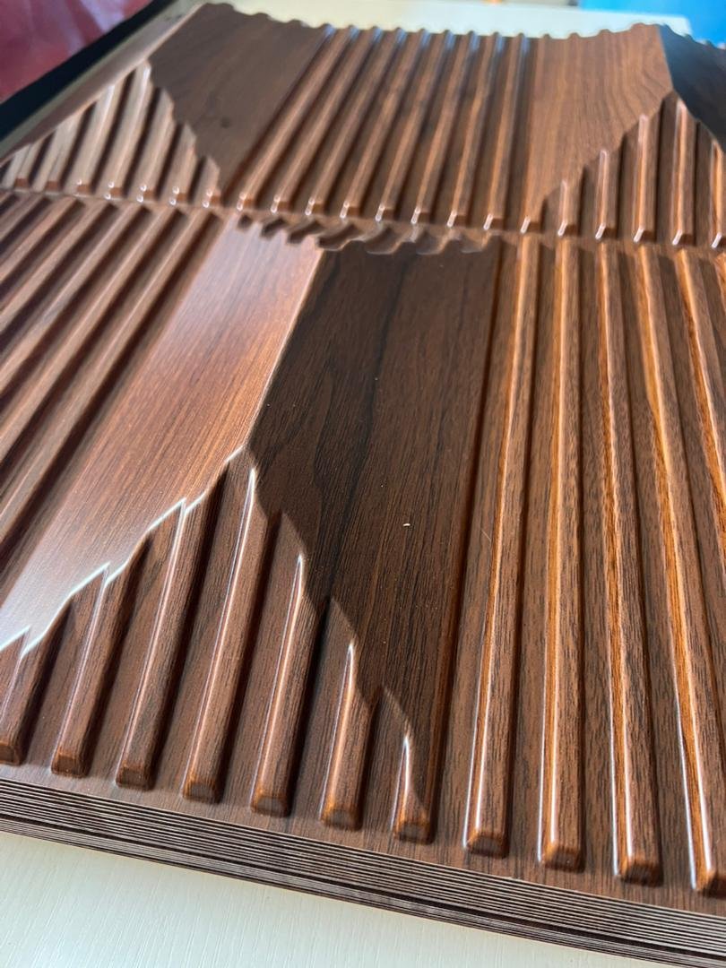 Brown 3D PVC Wall Panels - Image 4