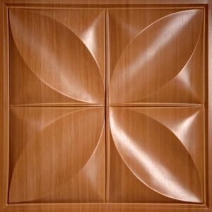 Petal Caramel Wood Ceiling Tiles